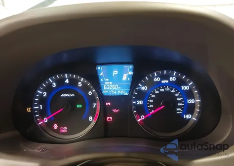 2013 Hyundai Accent Gls z USA, uszkodzony, nr VIN KMHCU4AE7DU462598